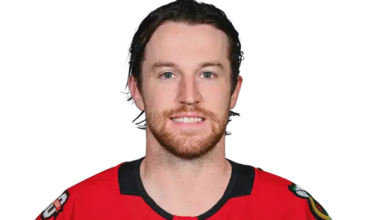 Matt Grzelcyk headshot - Chicago Blackhawks D