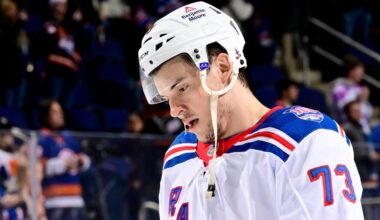 How Rangers' decline has short-circuited Matt Rempe's electric impact