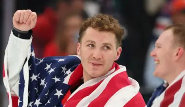 Matthew Tkachuk puts Canada on notice with blunt Team USA comments after winning gold in 2026 Winter Olympics