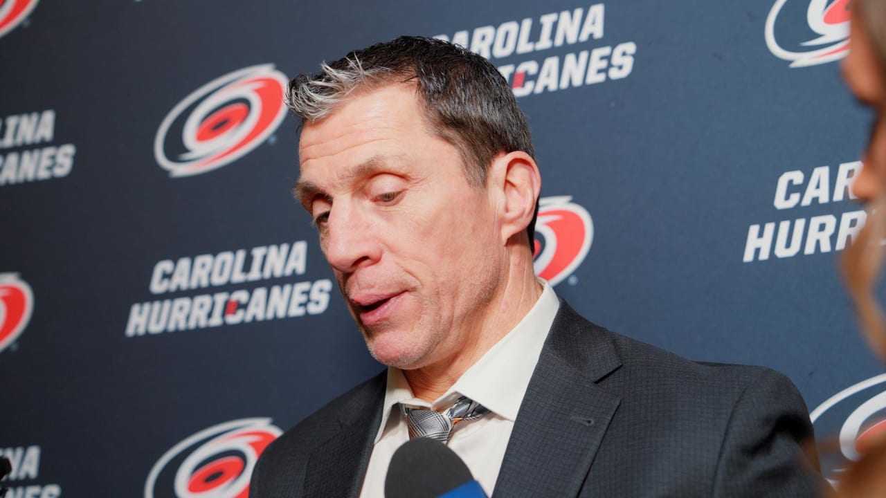 Rod Brind'Amour Postgame Quotes | Carolina Hurricanes