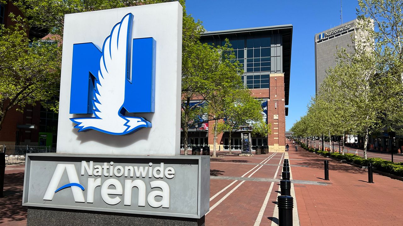 Nationwide Arena, home to the Columbus Blue Jackets, in Columbus, Ohio on Monday, April 22, 2024. (File Photo)