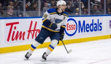 St. Louis Blues Star Thomas Steps Away for Personal Reasons