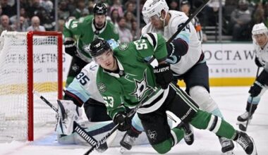 Johnston’s Two Goals Power Dallas Stars to Seventh Straight Victory Over Seattle