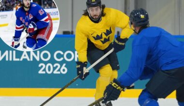 Mika Zibanejad is a different man for Sweden