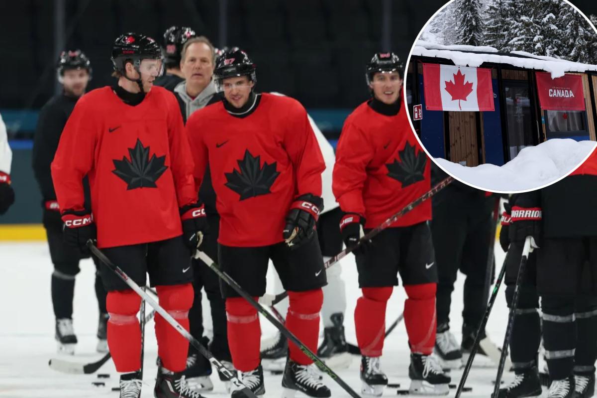Canada's NHL-studded hockey team bolts Olympic Village for 5-star hotel