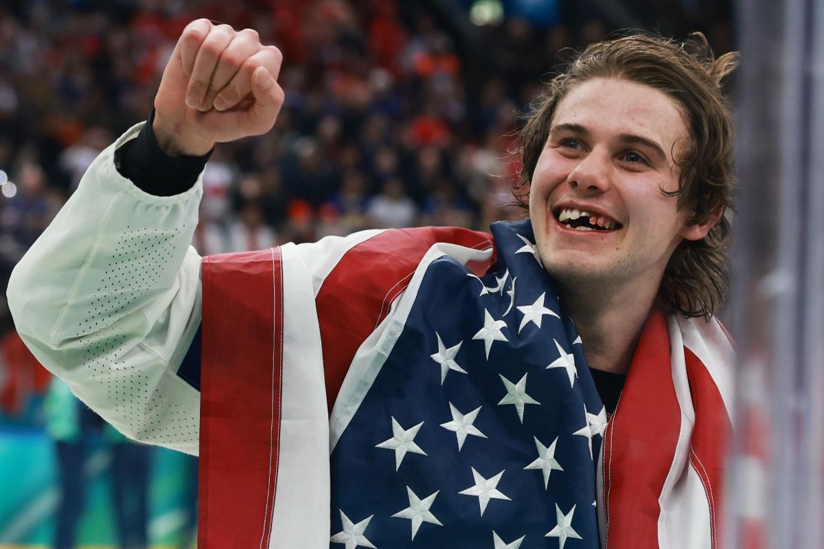 Jack Hughes cements his place as an Olympic -- and American -- hero