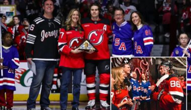 NJ Gov Mikie Sherrill booed at Devils game honoring Jack Hughes Olympic gold medal