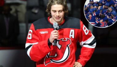 Jack Hughes proud of both 'men's and women's USA hockey teams'