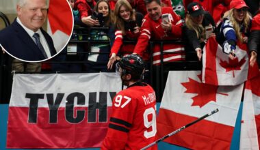 Doug Ford will allow bars to serve alcohol at 6 a.m. for Olympic gold hockey game