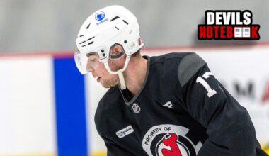 Hughes, Hischier Updates from Practice | NOTEBOOK