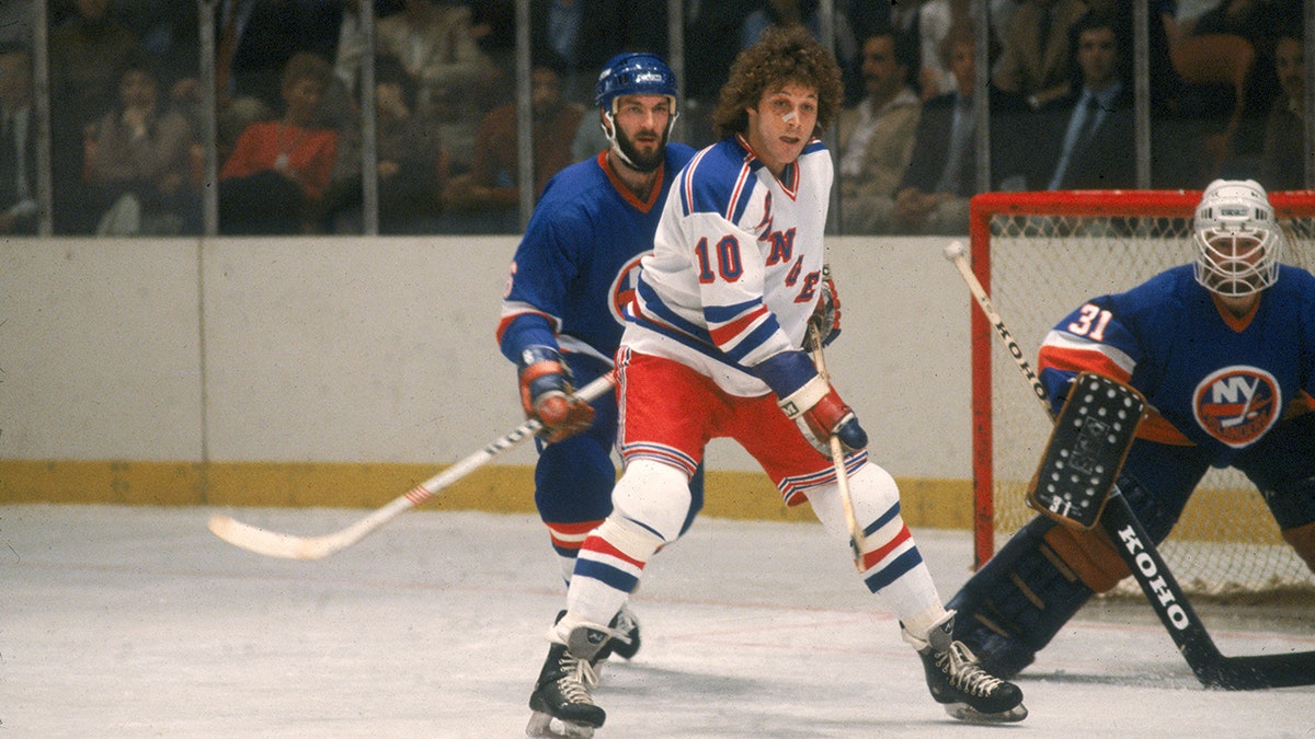 Ron Duguay Looks For The Puck