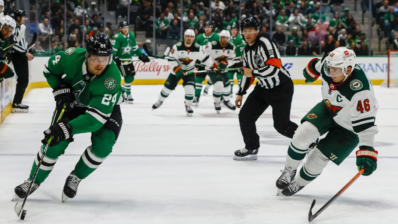 Stars to play Wild in 1st round of Stanley Cup Playoffs