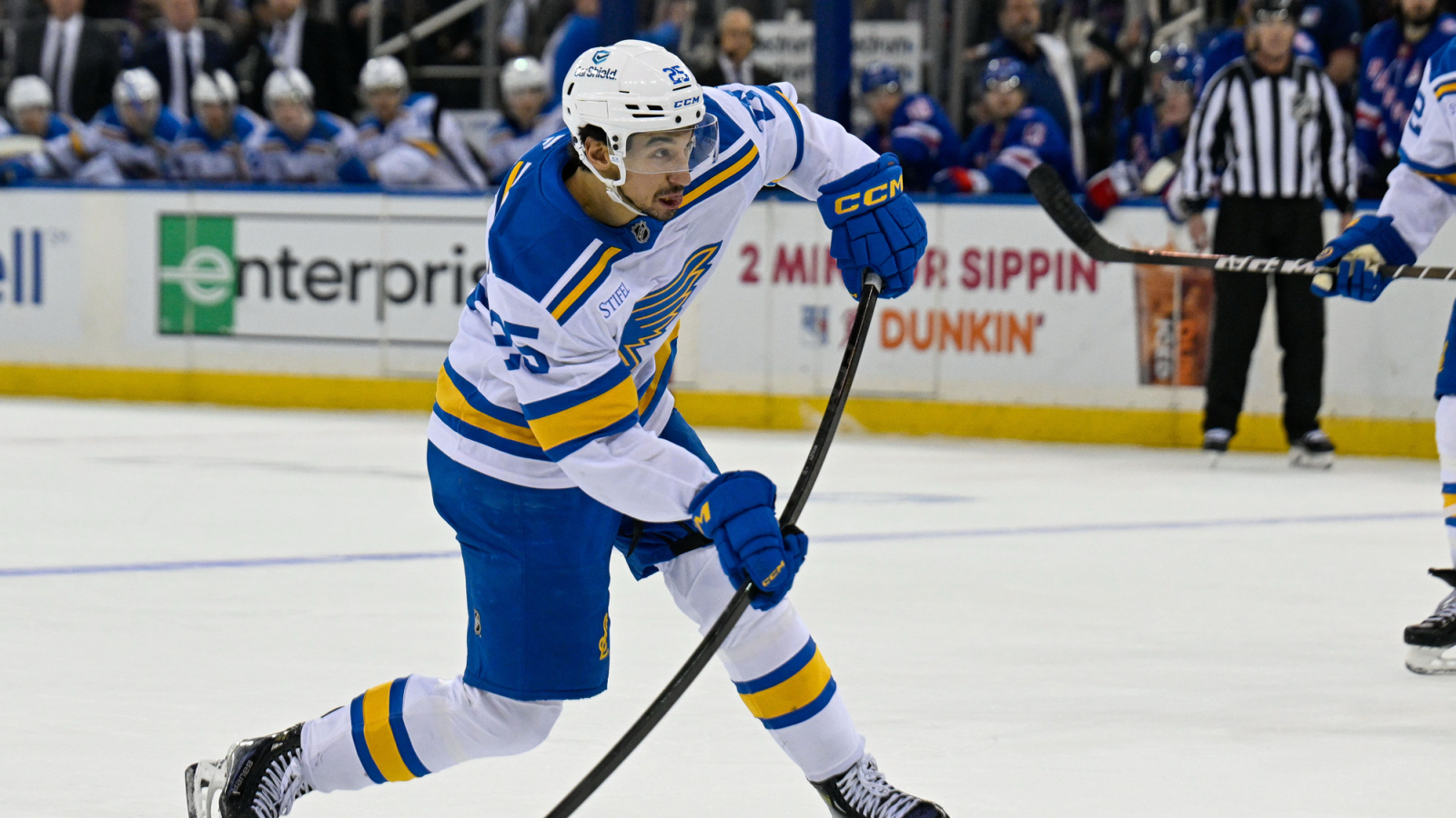 Blues Forward Could Benefit from Fresh Start Amid Stronger Play