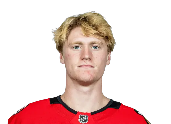 Oliver Moore headshot - Chicago Blackhawks C