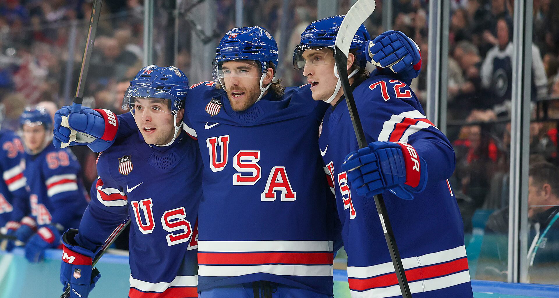 Team USA men's hockey powers past Denmark in group play - NBC Olympics