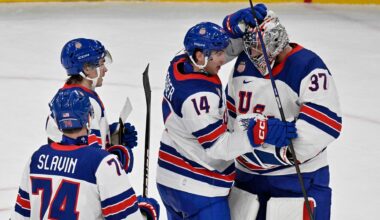 Team USA men's hockey finishes group play undefeated - NBC Olympics