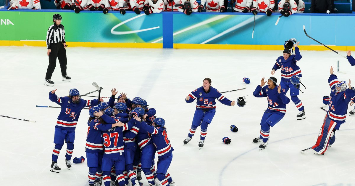 Team USA Wins Olympic Gold Over Canada in Women's Hockey