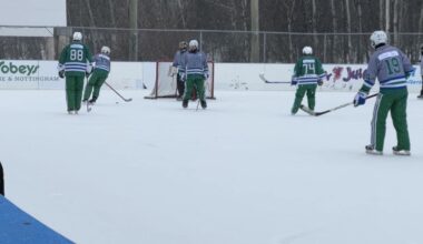 World’s Longest Hockey Game near Edmonton raises over $1 million for cancer research