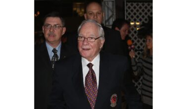 Morrison, former Hockey Hall of Fame president, dies at 95