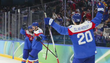 Semifinals next for Slafkovsky and Slovakia