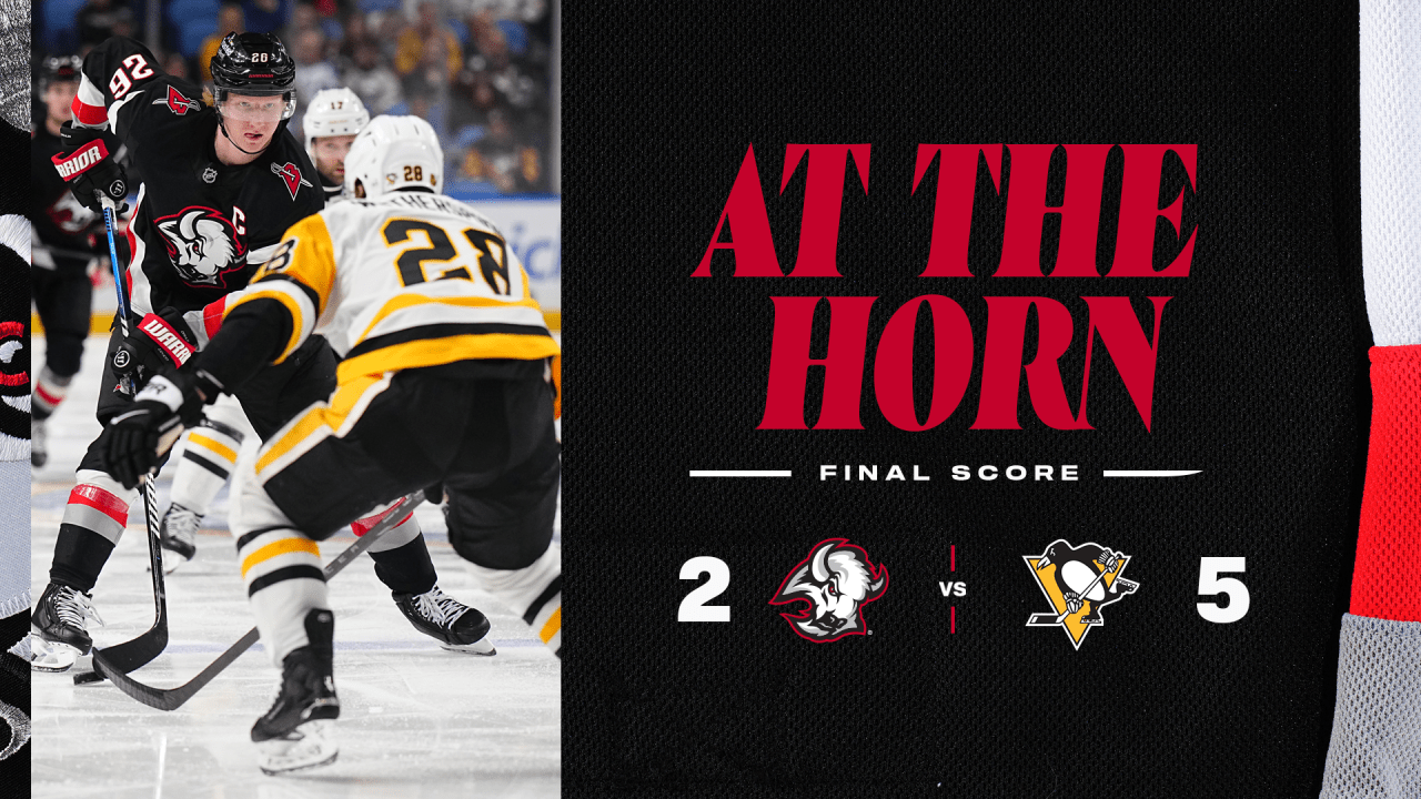 At the Horn | Penguins 5 - Sabres 2