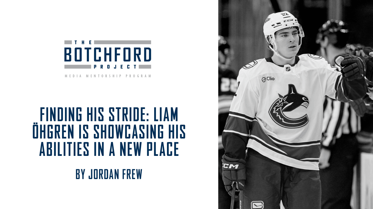 Finding his Stride: Liam Öhgren is Showcasing his Abilities in a New Place