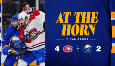 At the Horn | Canadiens 4 - Sabres 2