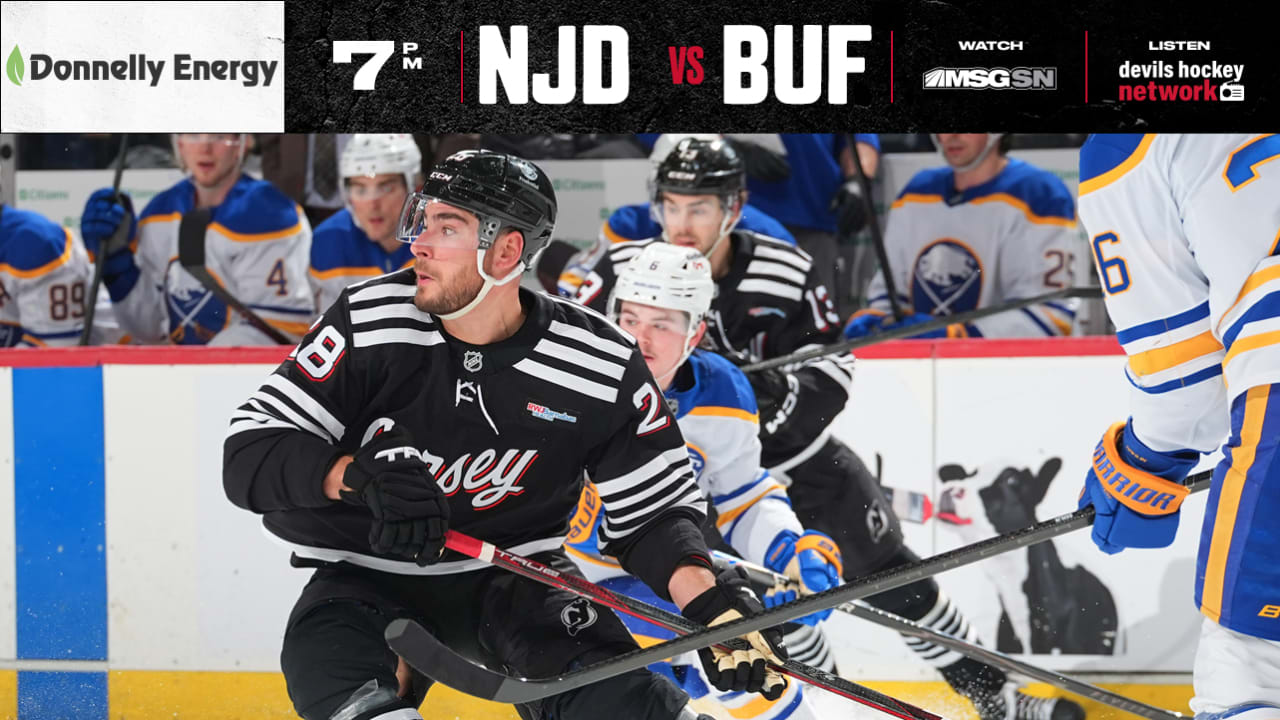Devils Return to Action vs. Sabres | PREVIEW