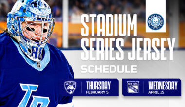 Lightning to wear Stadium Series jerseys for two more games in 2026