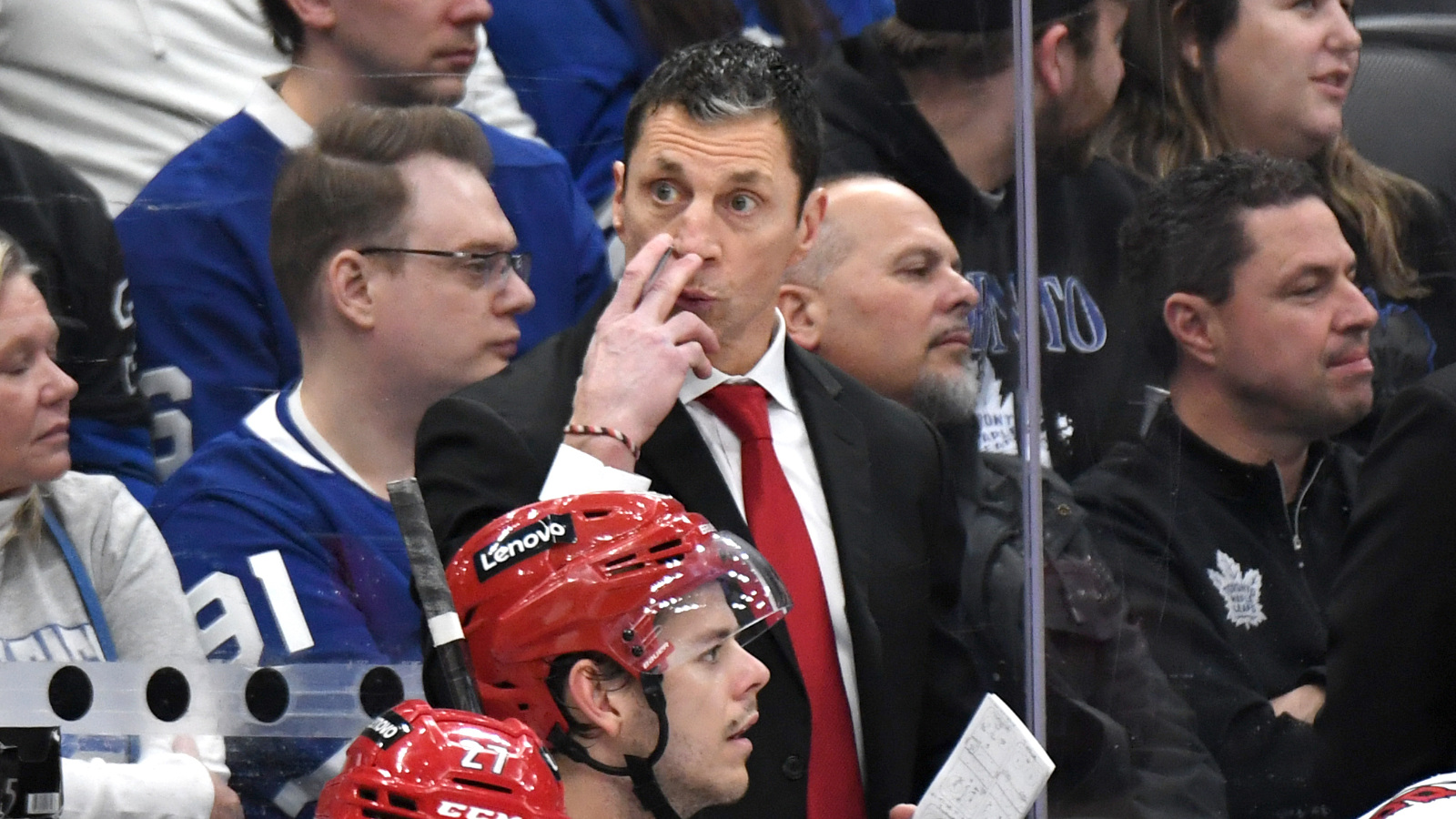 Carolina Hurricanes head coach Rod Brind'Amour
