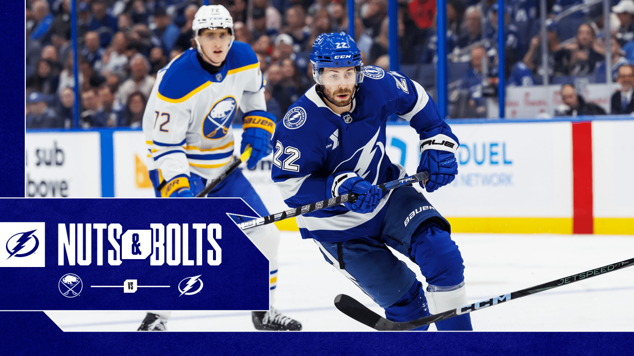 Nuts & Bolts: Back on home ice against Sabres  
