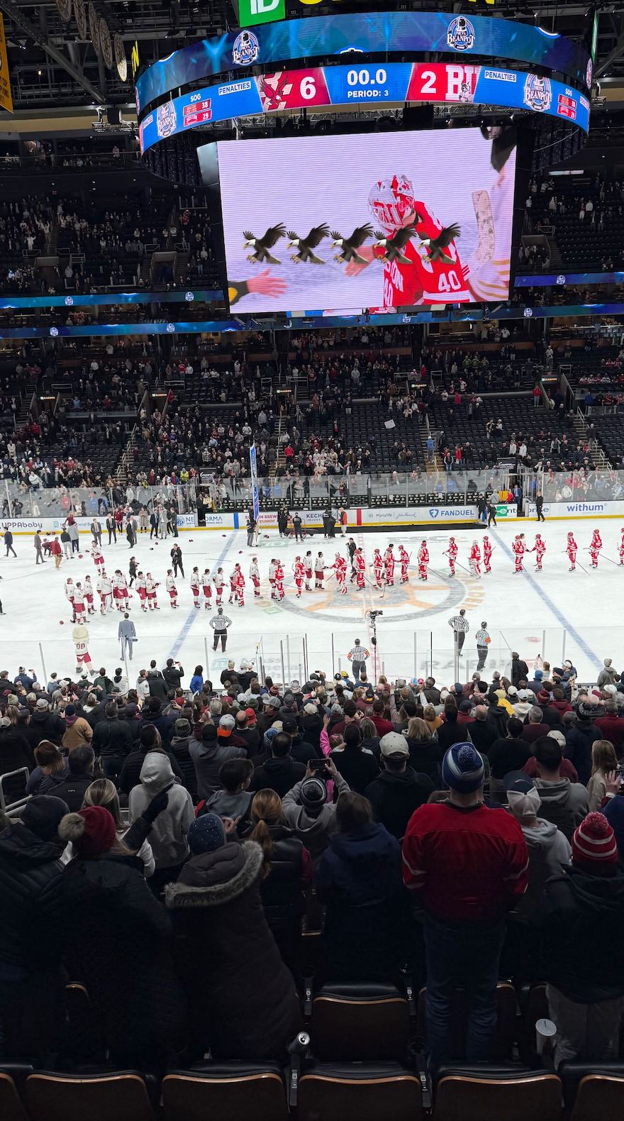 Ryan Leonard's view of 2026 Beanpot championship