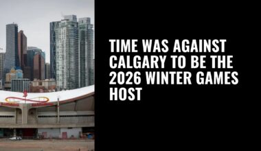 Time was against Calgary to be the 2026 Winter Games host