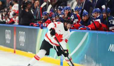 Canada wins opener, Morrissey leaves game with injury