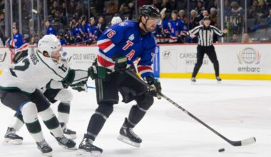 Grizzlies Score Five in Final Five Minutes of Regulation to Defeat Tahoe 7-4