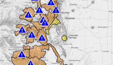 Dangerous avalanche conditions across Colorado mountains, officials say