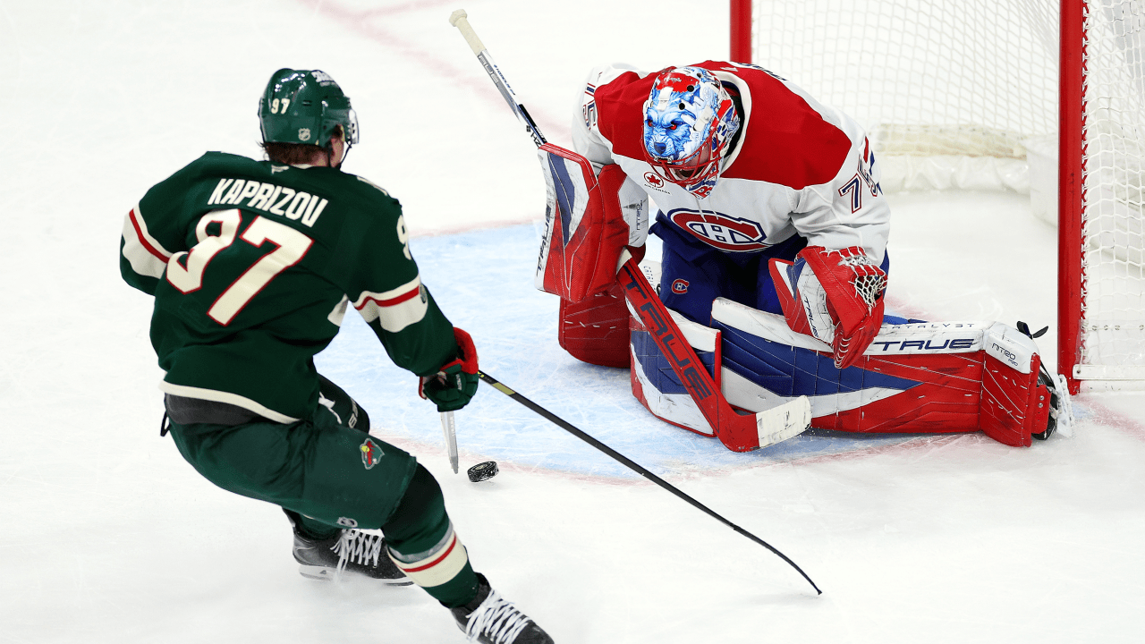 Kaprizov scores twice, Wild defeat Canadiens in OT for 4th straight win