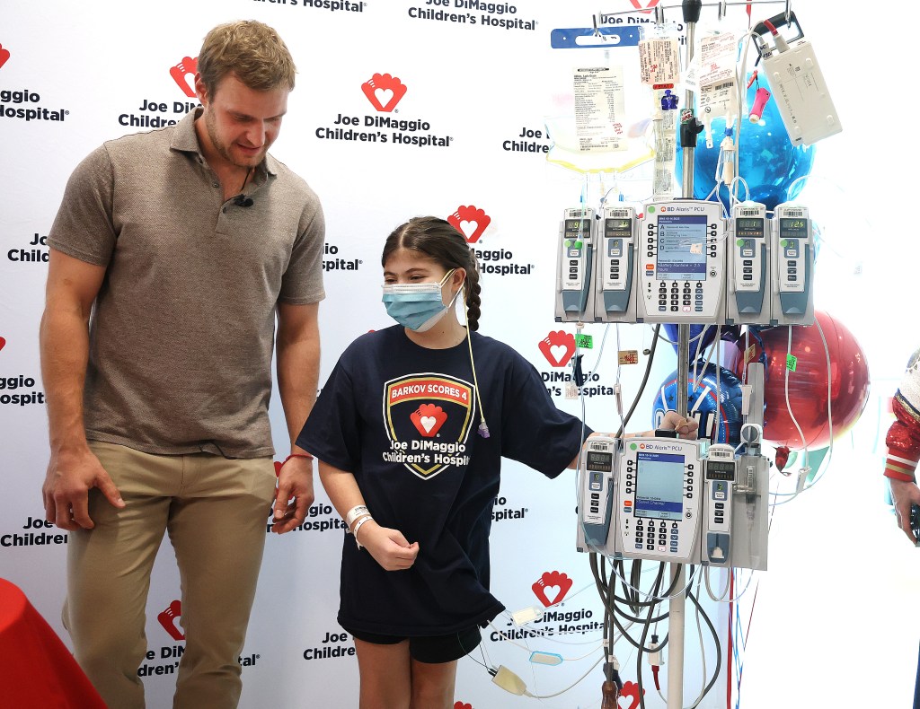 Panthers' Aleksander Barkov has hospital program named for him