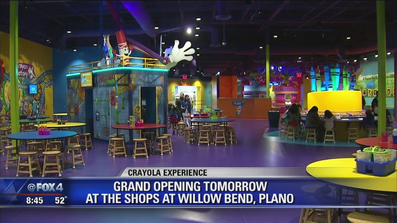 PREVIOUS COVERAGE: New Crayola Experience opens Friday in Plano