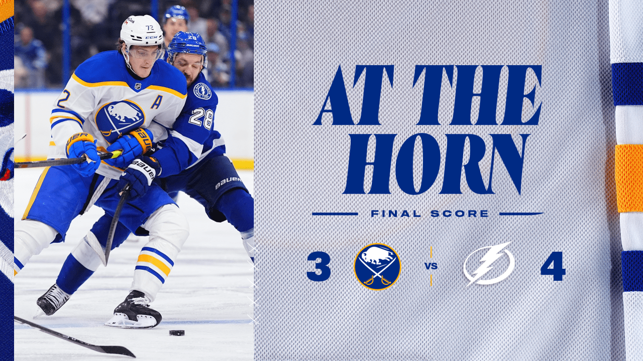 At the Horn | Lightning 4 - Sabres 3 (OT)