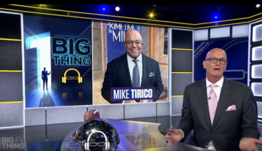 Scott Van Pelt pays tribute to Mike Tirico as best in the business