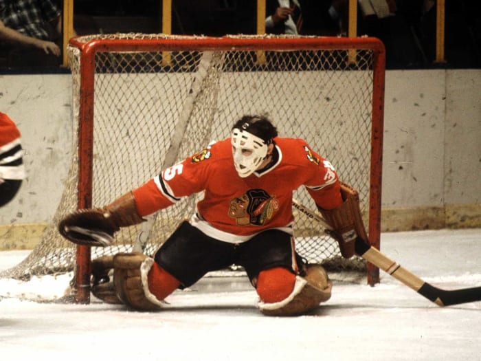 Tony Esposito, Goaltender, Chicago Blackhawks, 1969-70