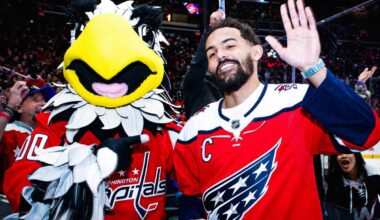 NBA star Trae Young attends first NHL game, sits glass-side for Capitals’ 4-1 win over Islanders