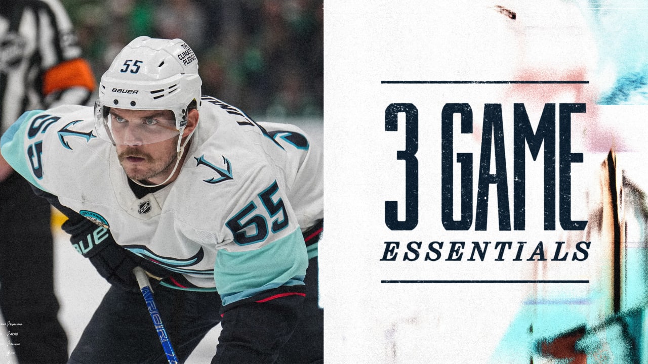 Kraken (27-20-9) at Stars (34-14-9) | 5:00 p.m.