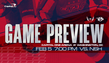 Caps Host Nashville | Washington Capitals