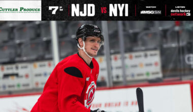 Bjugstad Debuts with Devils vs. Isles | PREVIEW