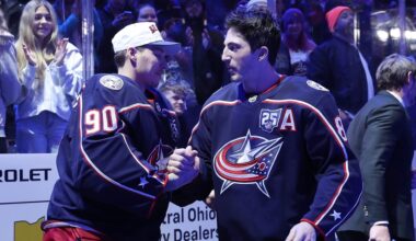 Merzlikins, Werenski prepare to face off at Olympic Winter Games