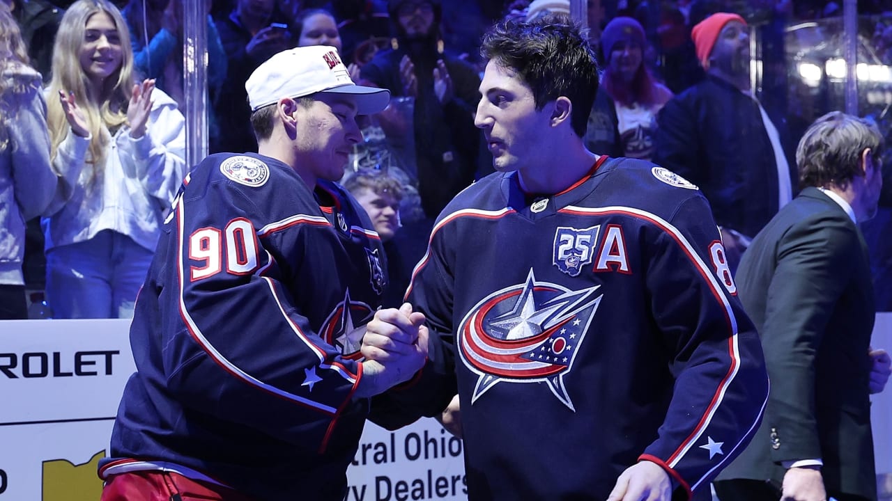 Merzlikins, Werenski prepare to face off at Olympic Winter Games