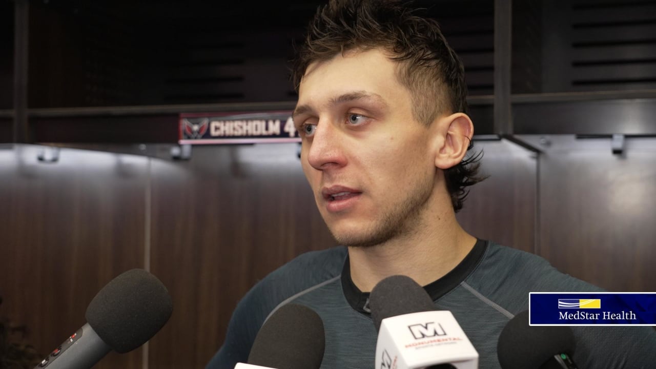 Martin Fehervary | Postgame | Washington Capitals