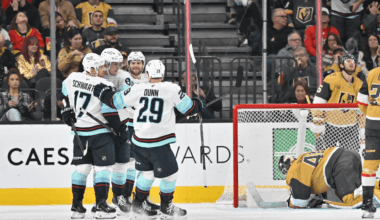 Kakko scores winner, Kraken fend off Golden Knights for 4th straight win